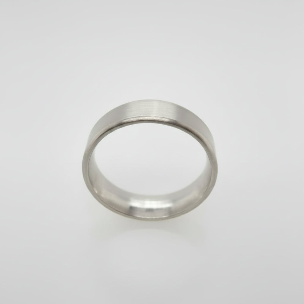 Brushed Wedding Ring