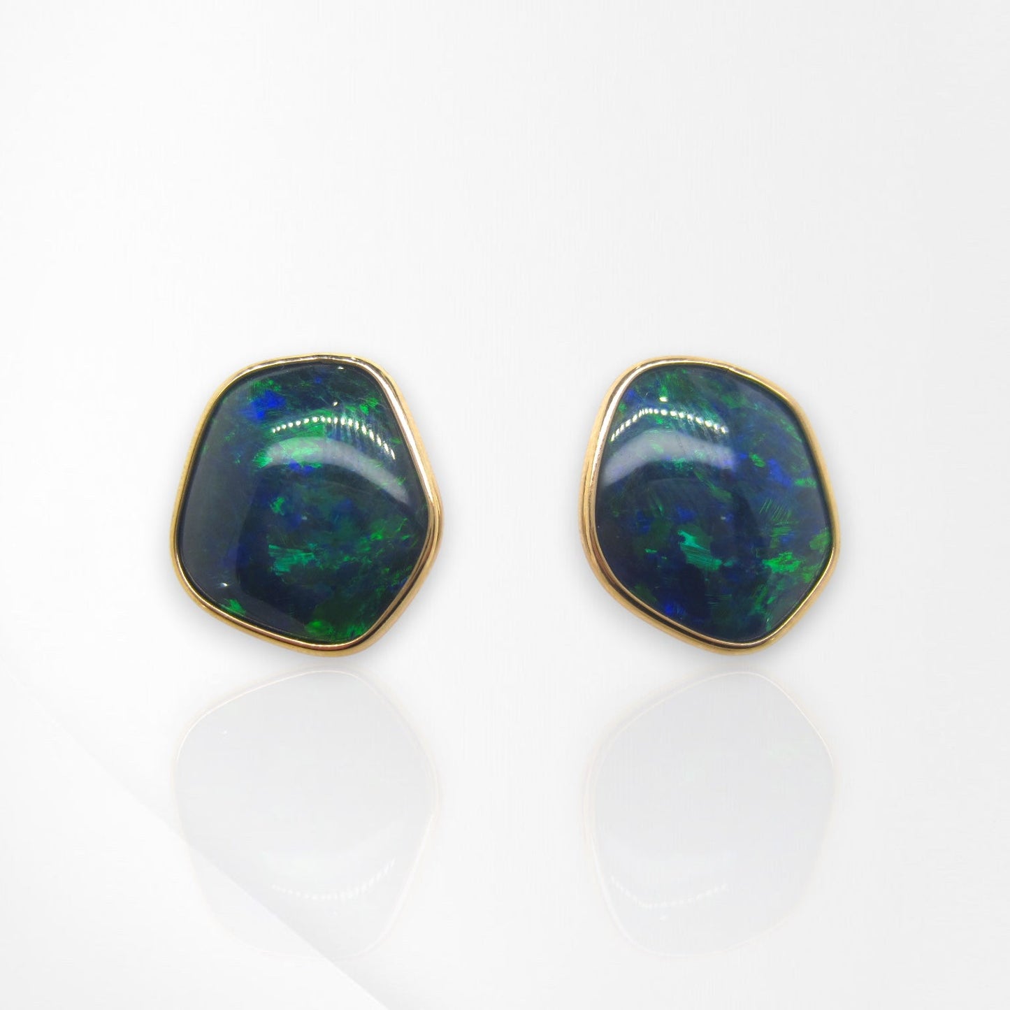Opal Stud Earrings
