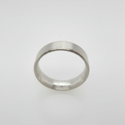 Brushed Wedding Ring