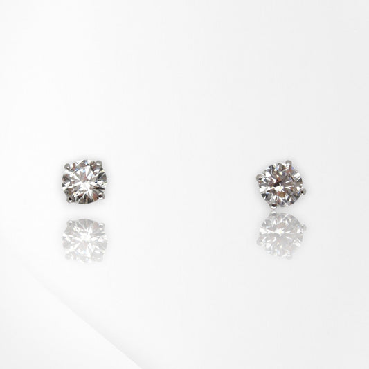 Claw Set Lab Grown Diamond Studs