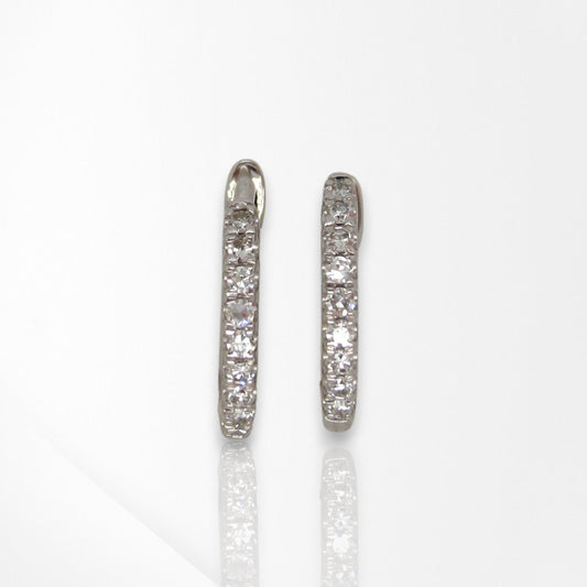 Lab Grown Diamond Round Huggies