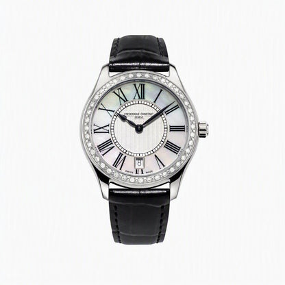 Frederique Constant Ladies Classics Diamond & Mother of Pearl Quartz Watch
