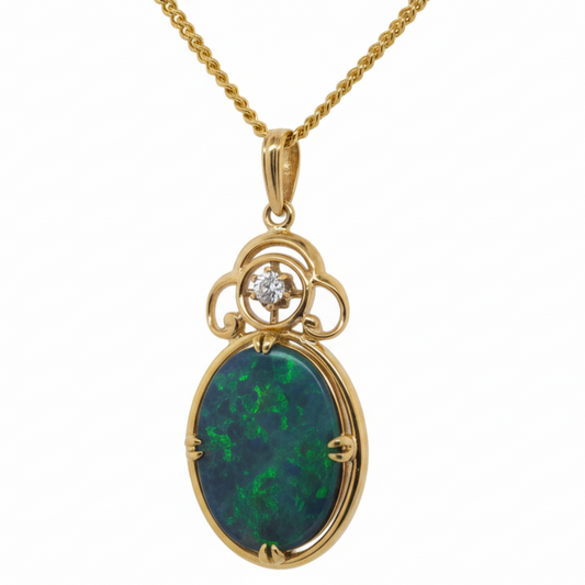 Handmade Opal Pendant