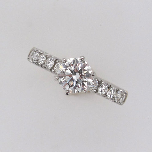 (SOLD ) 18ct Two Tone Handmade Diamond Ring